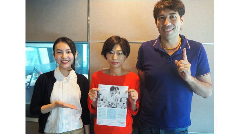 タレントサッシャとの写真